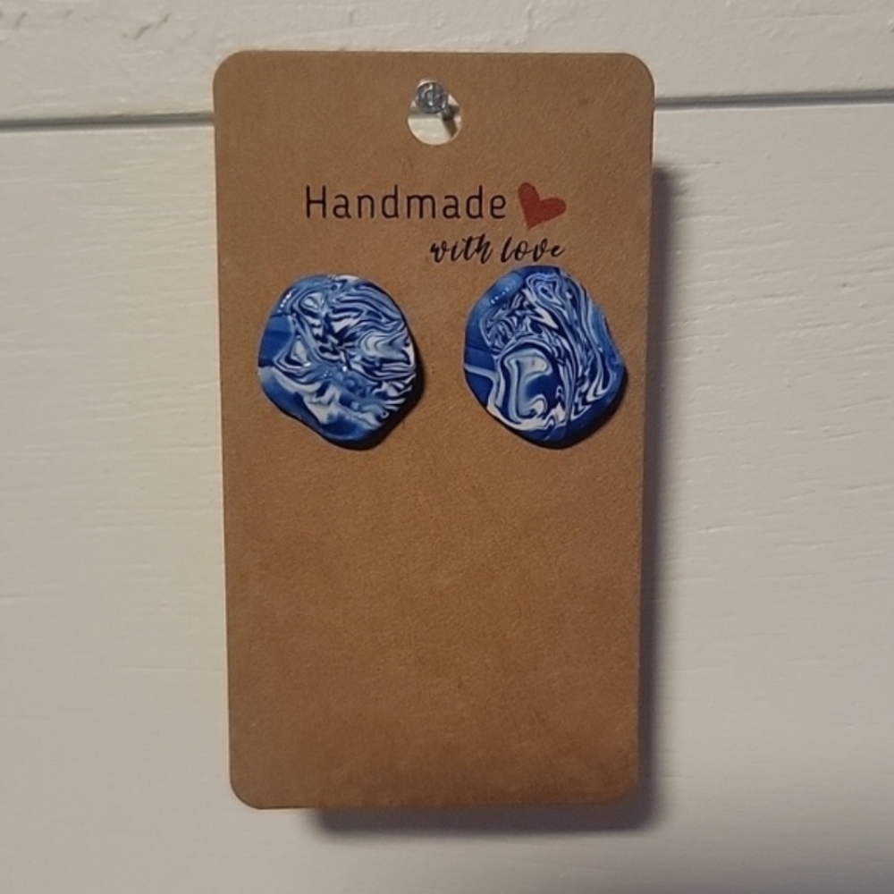 Hanukkah "Ugly Sweater" Handmade Earrings.